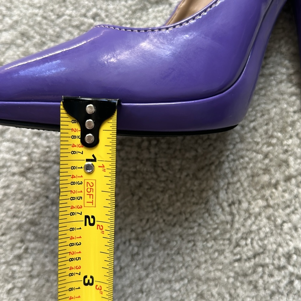 Michael Antonio Purple Pumps - Picture 6 of 6